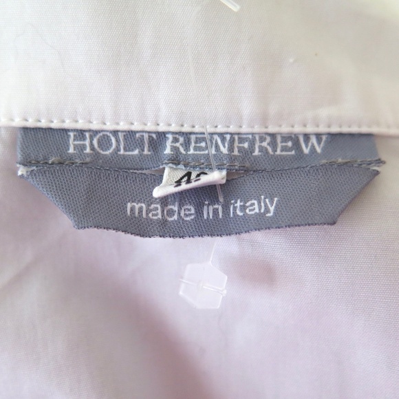 Holt Renfrew Tie Wrap Blouse, Never Worn, Made in Italy - Picture 13 of 15
